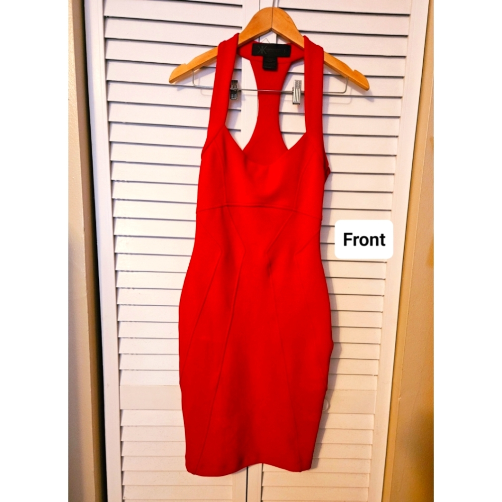 Red Kardashian Spandex Dress